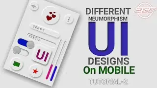 UI design tutorial on Mobile | 3d Tutorial with pixellab application