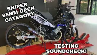 SNIPER 65MM OPEN CATEGORY | DRAG BIKE PREPARATION | NGO | TOBAKI RACING