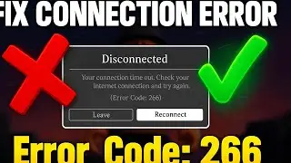 How To Fix Your Connection Timed Out Roblox 2025 (Fast & Easy Guide)