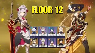 C6 Noelle Furina & C0 Navia Double Pyro | Genshin Impact 4.2 Spiral Abyss Floor 12