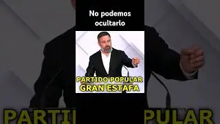 "No podemos ocultar que el PP es una gran estafa" (Abascal) VOX #pp #vox #psoe #sumar #podemos