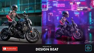 HOW TO MAKE MOTO MINIATURE IN PHOTOSHOP #Moto #Miniature