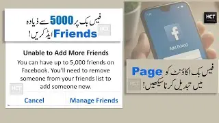 Fixed: Unable to add more friends on facebook | How to Turn on professional mode - Urdu