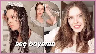 EVDE IŞILTILI SAÇ BOYAMA | ÇOK BEĞENDİM ✨