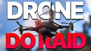 Rust 🏰 Usou o Novo DRONE | Raid Online | Base Zerg