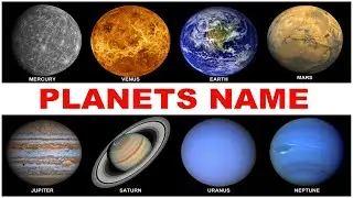 Explore the 8 Planets of the Solar System - Planets Name - ग्रहों के नाम