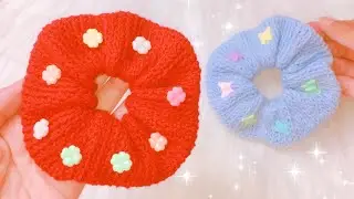 🤩🤩¿ CÓMO tejer Coletero , dona ,Liga para Cabello a CROCHET/ REALIZALO PASO A PASO 🤩
