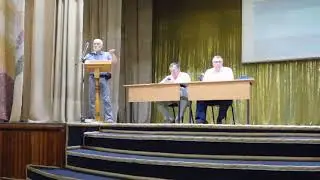 Выступление зам главы Тарского района В.И.Жилина в Усть Т