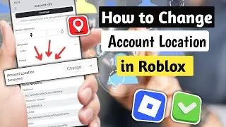 How to Change Account Location in Roblox (2025) | Roblox Country or Region Change Fix 