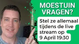 MOESTUIN LIVE APRIL | Moestuin advies live stream