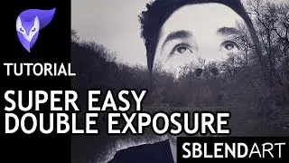 Photofox tutorial - easy dobule exposure