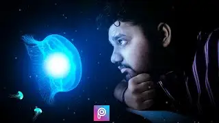 New Glowing Jellyfish Photo Editing 2021 | Photo Editing 2021 | RishiEditz  Photo Editing
