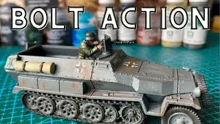 Starting Bolt Action: (Ep4) - Hanomag - German Transport - Unbox | Build | Paint