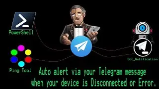 Create BOT : Auto Alert Via Your Telegram Message When Your Device is Disconnected (100% Success)