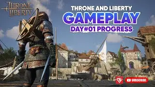 THRONE AND LIBERTY NEW MMORPG 2024 GAMEPLAY DAY#01 CROSSBOW DAGGER