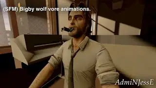 (SFM) more Bigby Wolf vore