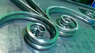 📌COOL and EASY-to-make product. COLD FORGING from a profile pipe.
