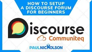 How To Setup A Discourse Forum For Beginners - Communiteq Example