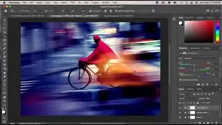 Creating Split Tone Motion Photos in Photoshop