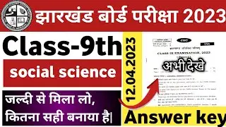 social science class 9th answer key|jac board social science class 9th |answer key jac 9th