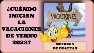SE TERMINÓ EL CICLO ESCOLAR...