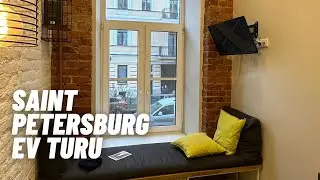 Seyahatlerimde Kaldığım Evler: Rusya Saint Petersburg'da Konaklama I Rusya Vlog 2