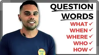 Modo CORRETO de aprender as WH Questions (question words)