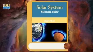 Solar System Translations in Spanish and English | Learn your Planets | Aprende tus planetas
