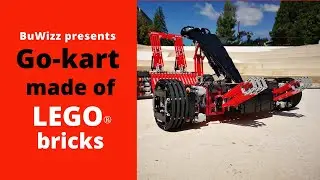 BuWizz Powered Go-kart made of LEGO® bricks