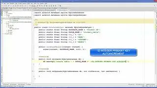 Android SQLite Database Tutorial Introduction + Creating Database  720 x 1280