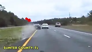 FHP Pursuit of Drug Trafficker in Sumter County, FL