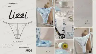Brazilian Thong with Adjusters | FREE Pattern
