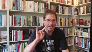 Leseschatz-TV: Prof. Dr. Rosa: "When Monsters Roar and Angels Sing" (Werbung als Buchhändler)