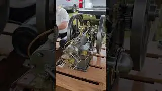 Little Hit and Miss Engine Running #shorts