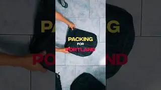 Packing for my Portland Trip :) #packing #asmr #travel #vlog #monos