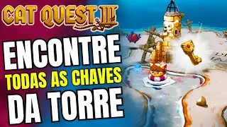 Cat Quest 3 | TODAS as Chaves Douradas Da TORRE DOURADA - Localização