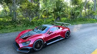 Zenvo TSR-S 1600HP - Off-Road Adventure | Forza Horizon 5 |  Logitech g29 Gameplay