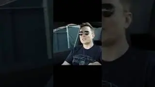 CYBERTRUCK DRIVING IN A TUNNEL