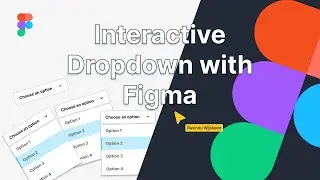 Create an Interactive Dropdown Menu with Figma