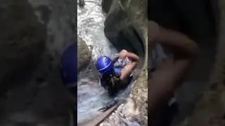 Rock water slide #dominicanrepublic