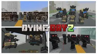 DYING DAYZ LITE v1.0 ZOMBIE APOCALYPSE MINECRAFT MCPE MCBE NEW