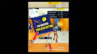 BOOST FPS IN FREE FIRE IN JUST 1 MIN 😱😍 I HOW TO BOOST FPS IN BLUESTACK/MSI I FREE FIRE LAG FIX