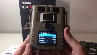 Campark TC21 Trail Camera & Solar Panel Unboxing