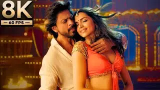 8K Remastered - Manwa Laage | Deepika Padukone, Shahrukh Khan | Happy New Year