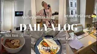 DAILY VLOG I letzte Prüfung, Fazit der Prüfungsphase, Entspannung, Volleyballtraining I Kathamariie