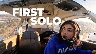 Ananya's First Solo | NASA employee student pilot