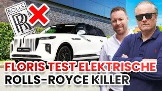FLORIS TEST ELEKTRISCHE ROLLS-ROYCE KILLER MET STUNTMAN DENNIS