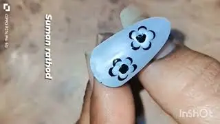 Nailart at home without tools #nailartdesignseasytodoathome #nails