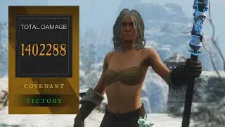 FOR THE SPARK - New World 50v50 WAR Gameplay (Fire Staff/Ice Gauntlet)