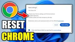 How To Reset Google Chrome to Default Settings (Factory Reset)